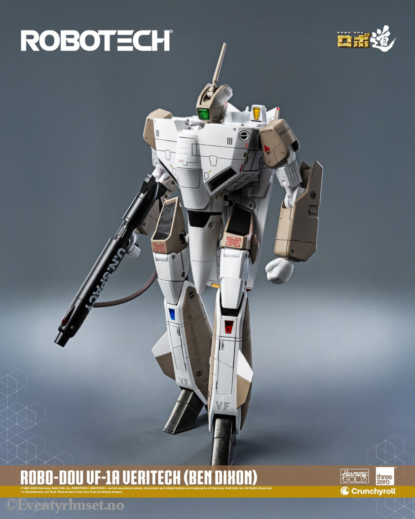 Robotech Action Figure ROBO-DOU VF-1A Veritech (Ben Dixon) 20 cm. Mint In Sealed Box (MISB)! Actionfigur