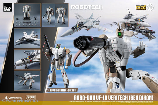 Robotech Action Figure ROBO-DOU VF-1A Veritech (Ben Dixon) 20 cm. Mint In Sealed Box (MISB)! Actionfigur