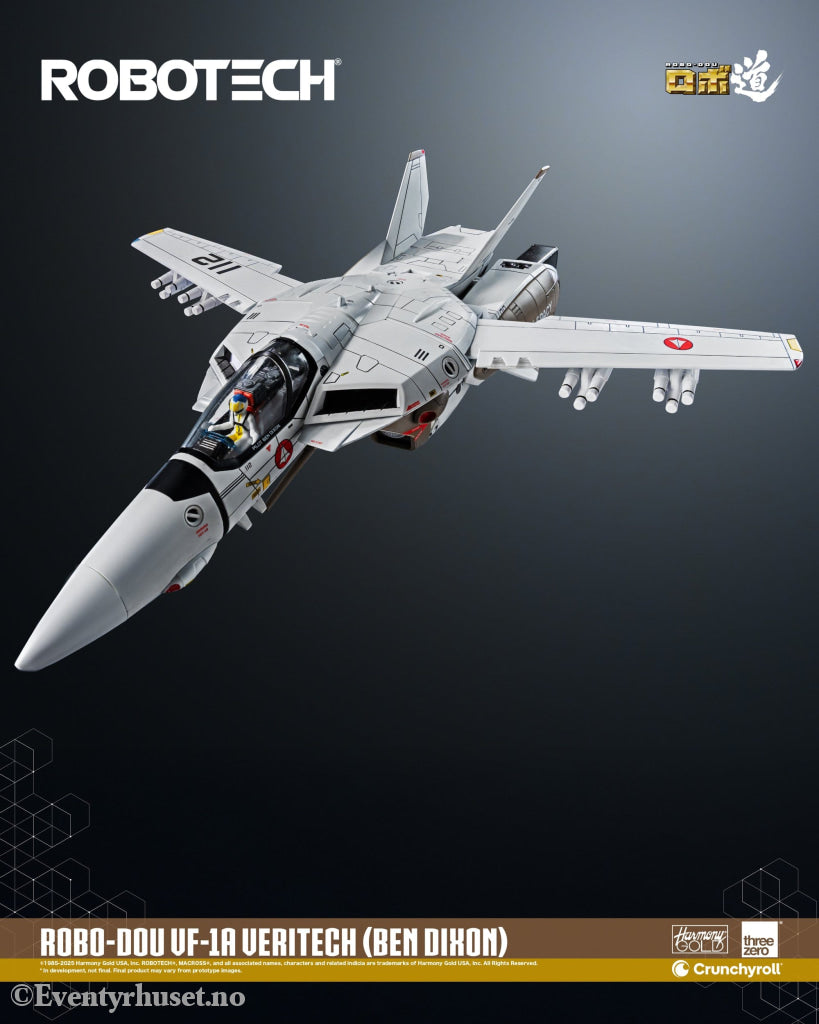Robotech Action Figure ROBO-DOU VF-1A Veritech (Ben Dixon) 20 cm. Mint In Sealed Box (MISB)! Actionfigur