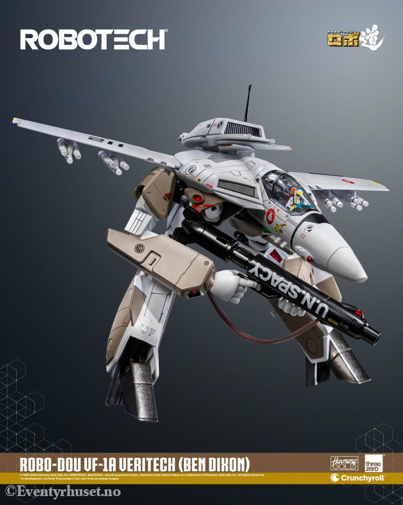 Robotech Action Figure ROBO-DOU VF-1A Veritech (Ben Dixon) 20 cm. Mint In Sealed Box (MISB)! Actionfigur
