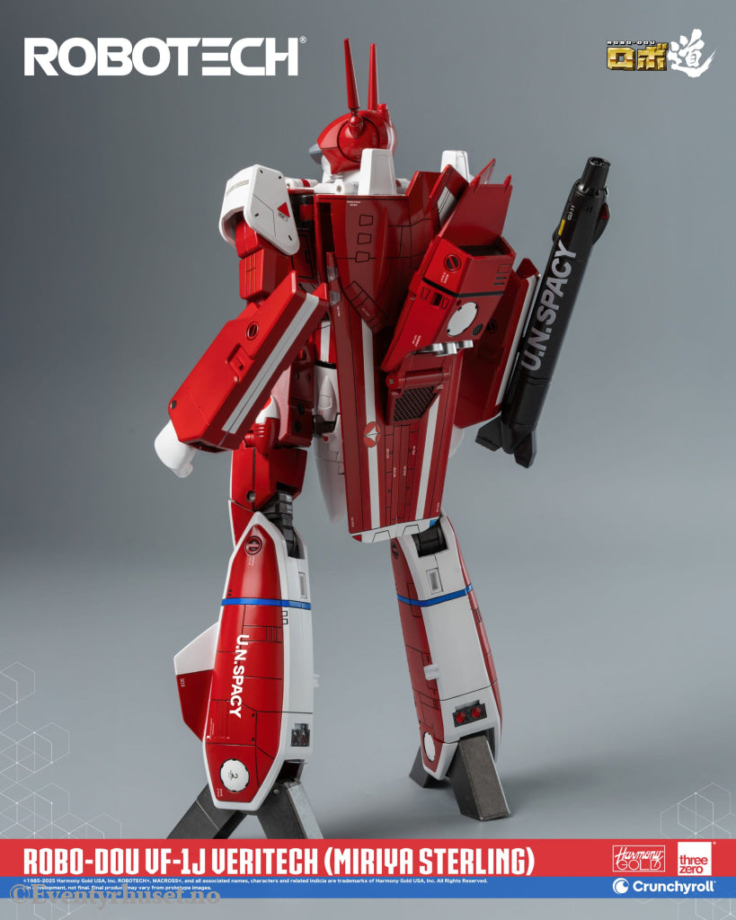 Robotech Action Figure ROBO-DOU VF-1J Veritech (Miriya Sterling) 20 cm. Mint In Sealed Box (MISB)! Actionfigur