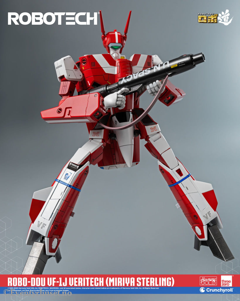 Robotech Action Figure ROBO-DOU VF-1J Veritech (Miriya Sterling) 20 cm. Mint In Sealed Box (MISB)! Actionfigur