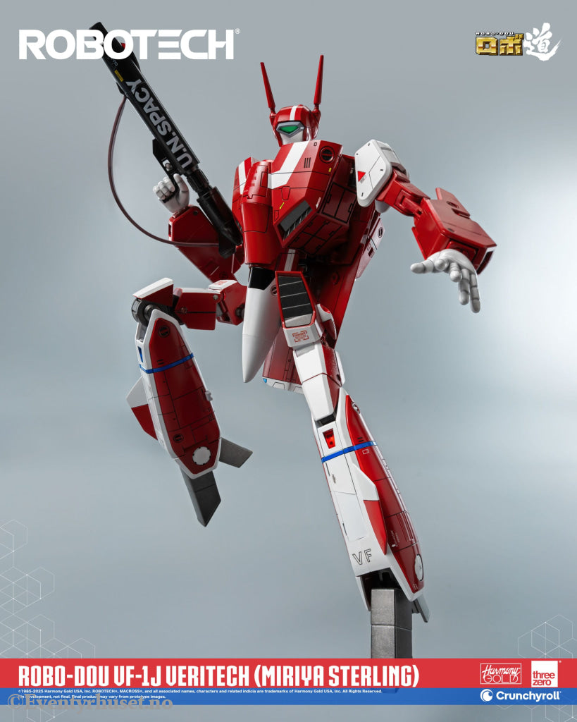 Robotech Action Figure ROBO-DOU VF-1J Veritech (Miriya Sterling) 20 cm. Mint In Sealed Box (MISB)! Actionfigur