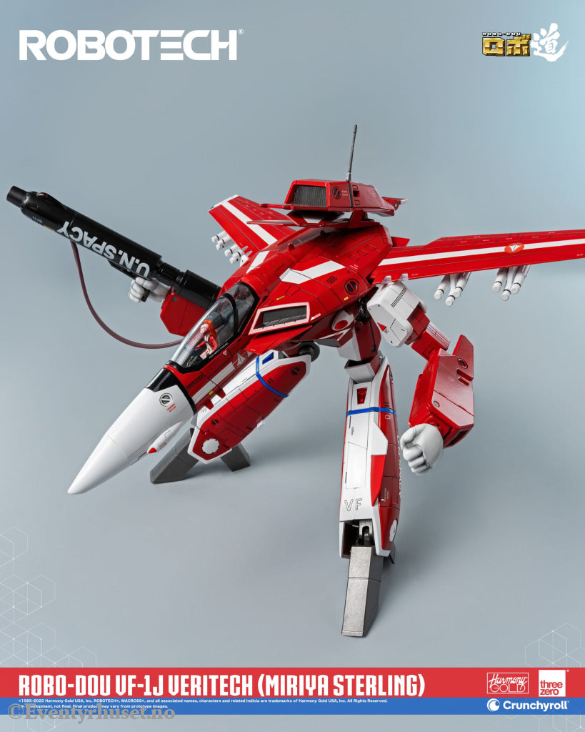 Robotech Action Figure ROBO-DOU VF-1J Veritech (Miriya Sterling) 20 cm. Mint In Sealed Box (MISB)! Actionfigur