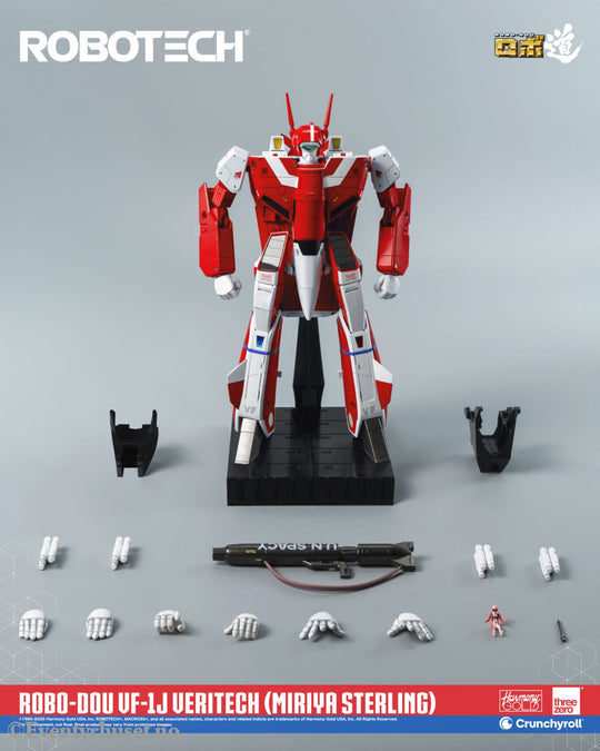 Robotech Action Figure ROBO-DOU VF-1J Veritech (Miriya Sterling) 20 cm. Mint In Sealed Box (MISB)! Actionfigur