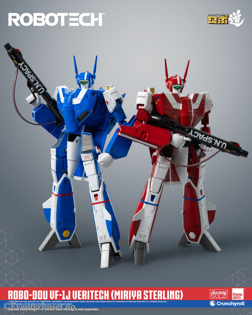 Robotech Action Figure ROBO-DOU VF-1J Veritech (Miriya Sterling) 20 cm. Mint In Sealed Box (MISB)! Actionfigur