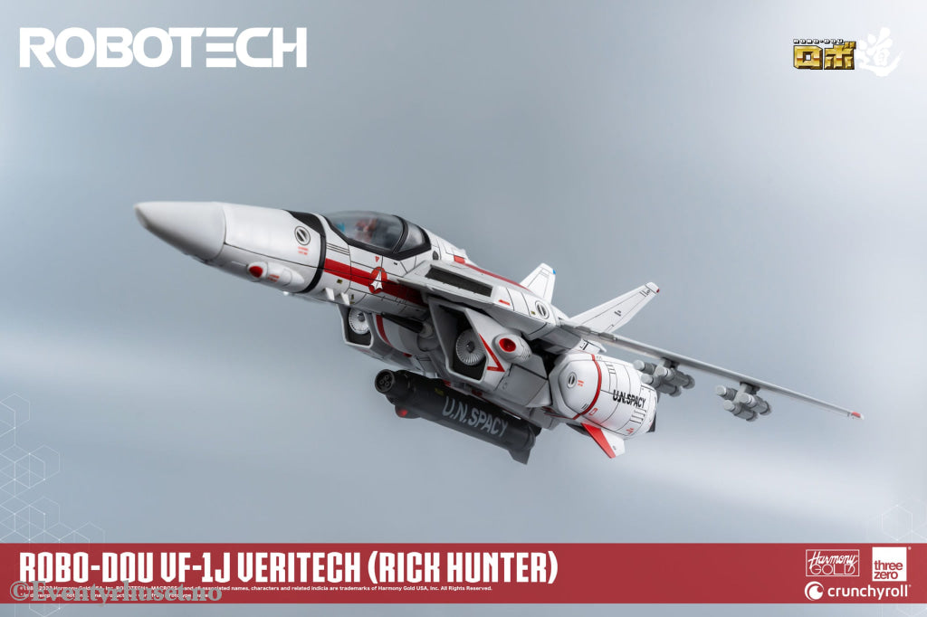 Robotech Action Figure ROBO-DOU VF-1J Veritech (Rick Hunter) 20 cm. Mint In Sealed Box (MISB)! Actionfigur