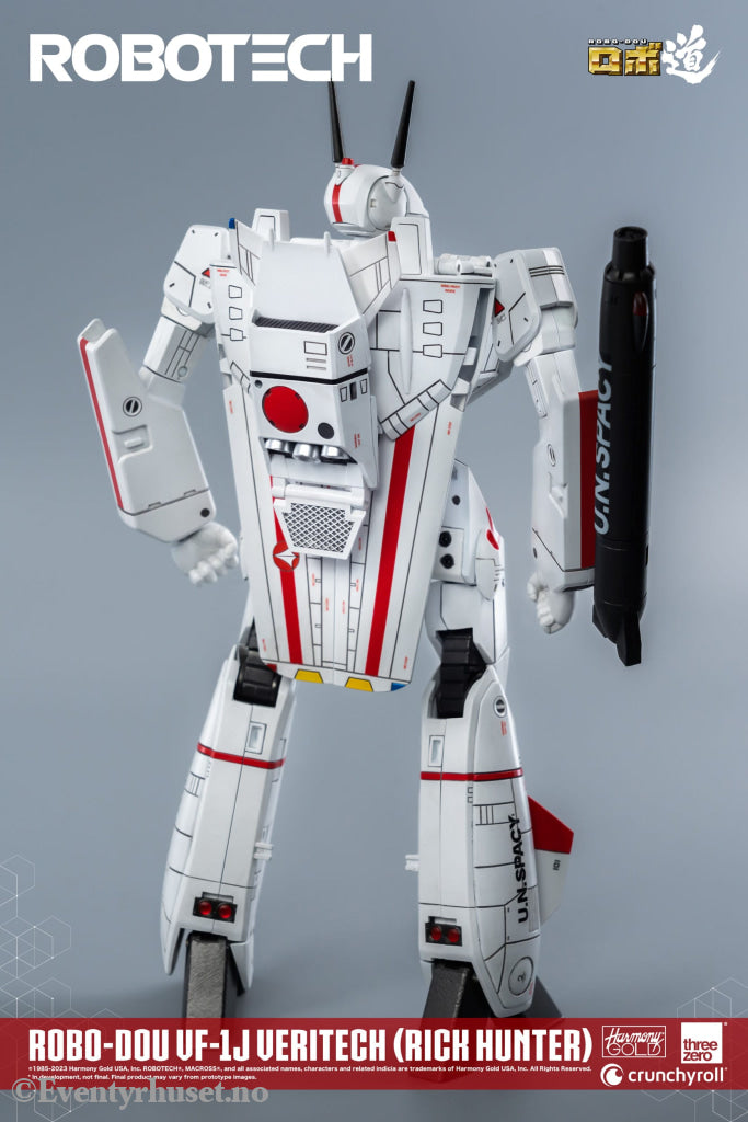 Robotech Action Figure ROBO-DOU VF-1J Veritech (Rick Hunter) 20 cm. Mint In Sealed Box (MISB)! Actionfigur
