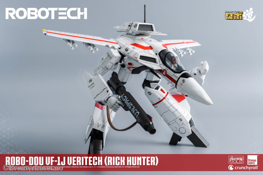 Robotech Action Figure ROBO-DOU VF-1J Veritech (Rick Hunter) 20 cm. Mint In Sealed Box (MISB)! Actionfigur