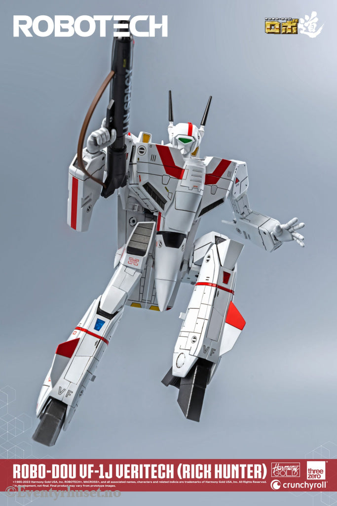 Robotech Action Figure ROBO-DOU VF-1J Veritech (Rick Hunter) 20 cm. Mint In Sealed Box (MISB)! Actionfigur