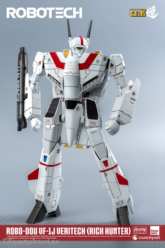 Robotech Action Figure ROBO-DOU VF-1J Veritech (Rick Hunter) 20 cm. Mint In Sealed Box (MISB)! Actionfigur