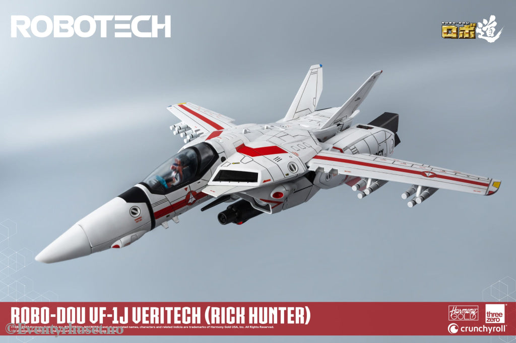 Robotech Action Figure ROBO-DOU VF-1J Veritech (Rick Hunter) 20 cm. Mint In Sealed Box (MISB)! Actionfigur