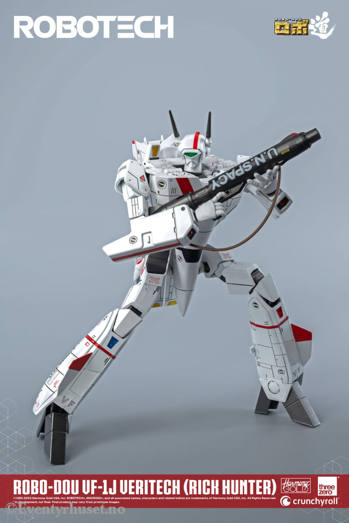 Robotech Action Figure ROBO-DOU VF-1J Veritech (Rick Hunter) 20 cm. Mint In Sealed Box (MISB)! Actionfigur