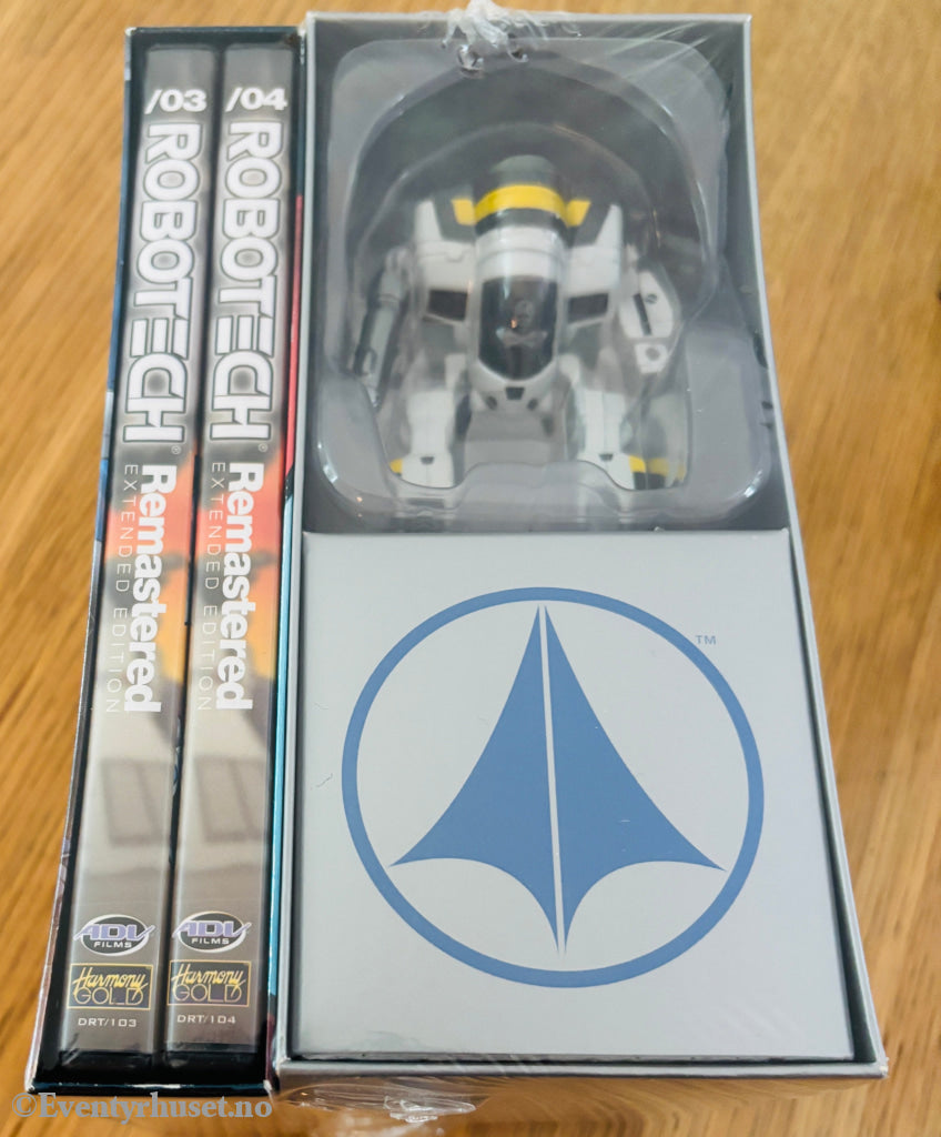 Robotech Remastered Vol. 2 (Extended Edition, Macross Saga, 1985). DVD samleboks. Ny i plast!