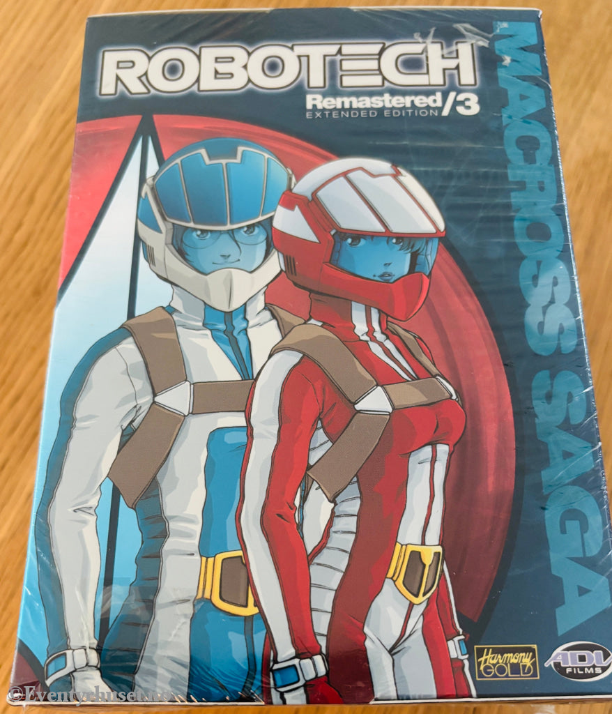Robotech Remastered Vol. 3 (2003). DVD samleboks. Ny i plast!
