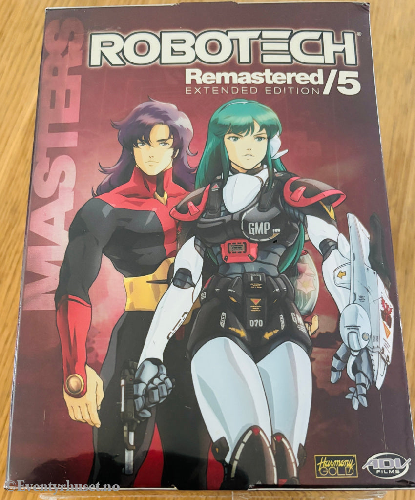 Robotech Remastered Vol. 5 (2003). DVD samleboks. Ny i plast!