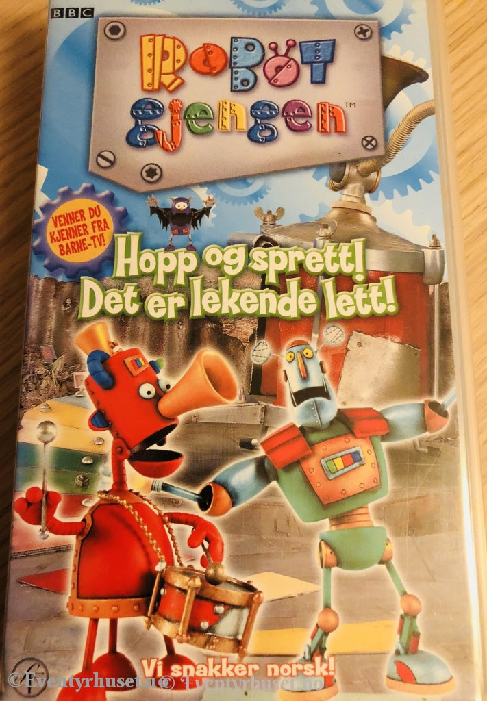 Robotgjengen - Hopp Og Sprett! 2003. Vhs. Vhs