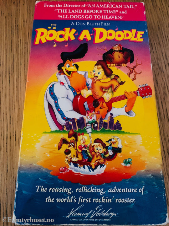 Rock-A-Doodle (1991) VHS.