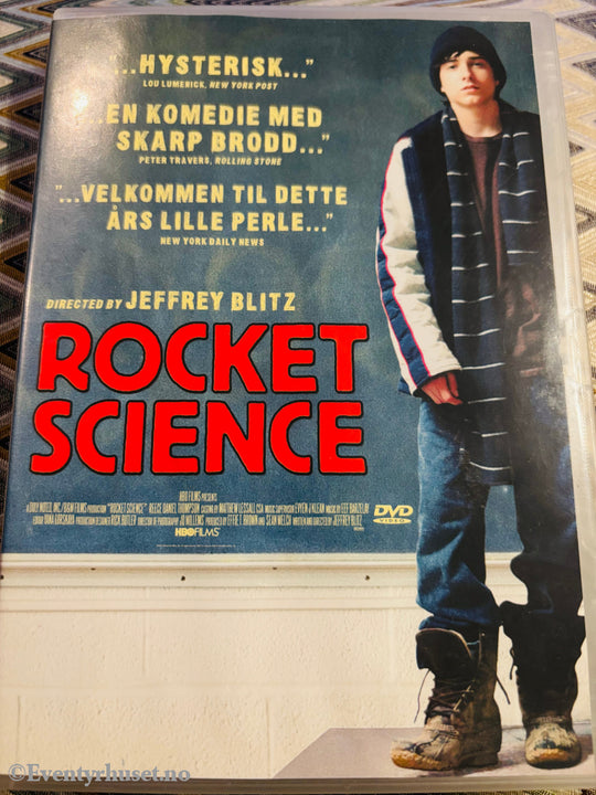 Rocket Science. DVD.