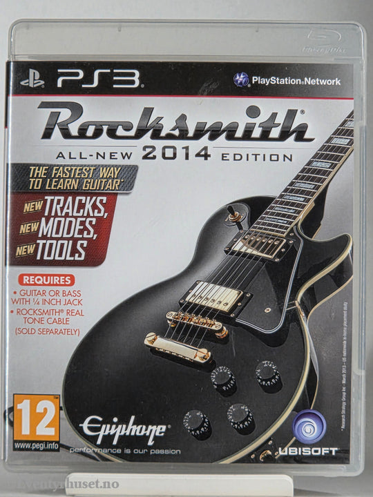 Rocksmith 2014 Edition . PS3.