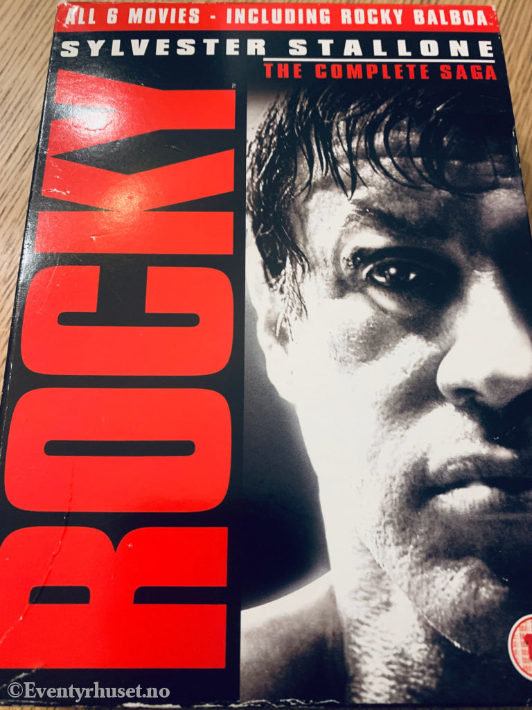 Rocky: The Complete Saga. DVD samleboks.
