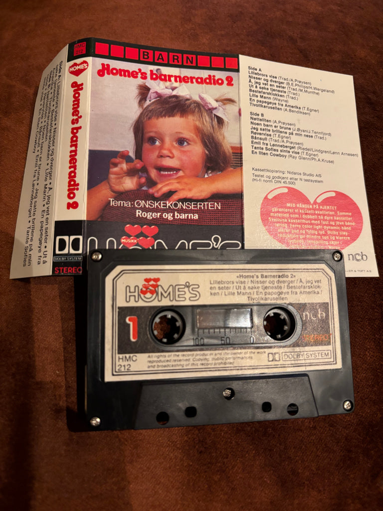 Roger og barna – Home's barneradio 2. Kassett.