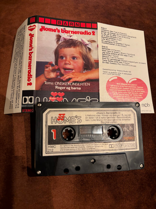 Roger og barna – Home's barneradio 2. Kassett.