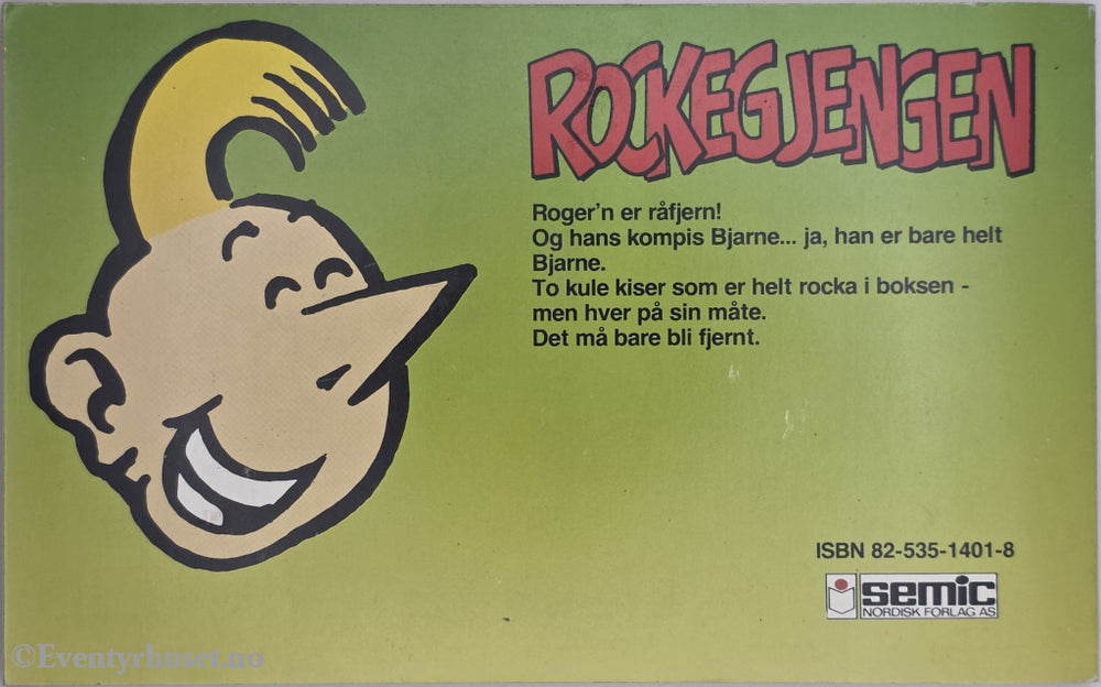 Rokkegjengen – Rocka i boksen!. Pocketbok.
