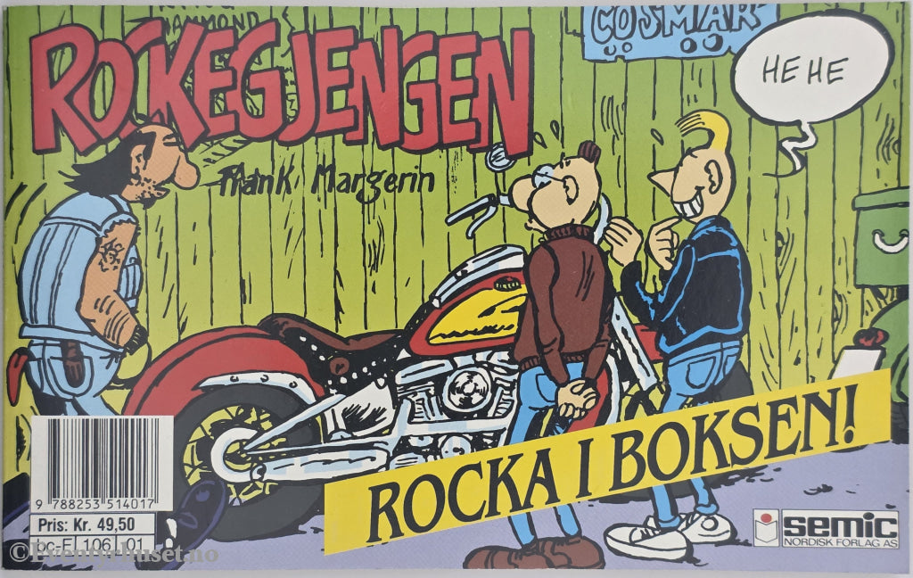 Rokkegjengen – Rocka i boksen!. Pocketbok.