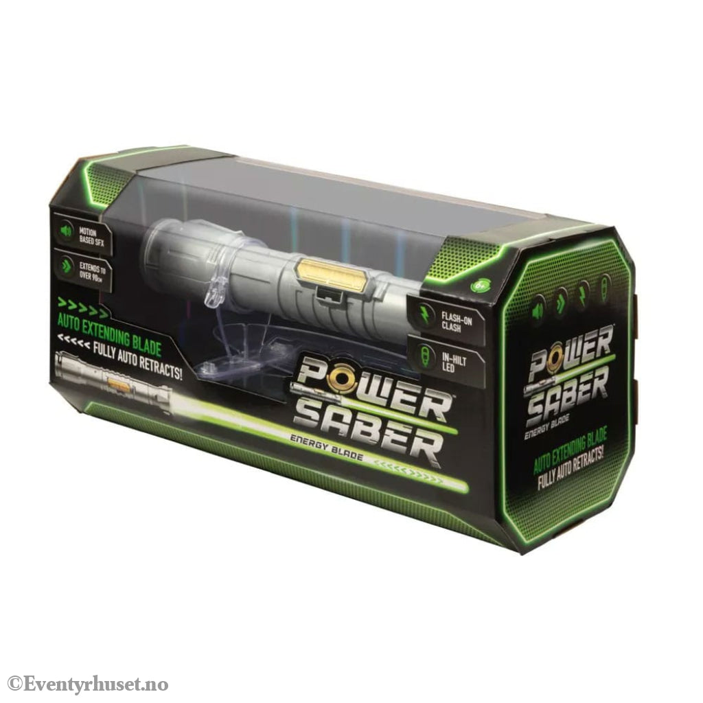 Roleplay Replica LED-Power-Saber Green 90 cm. Mint In Sealed Box (MISB)! Leker