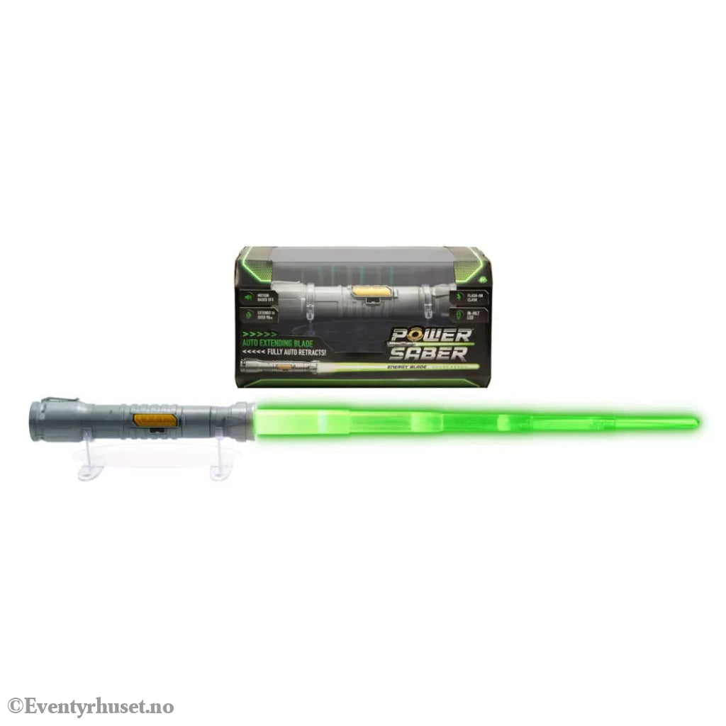 Roleplay Replica LED-Power-Saber Green 90 cm. Mint In Sealed Box (MISB)! Leker