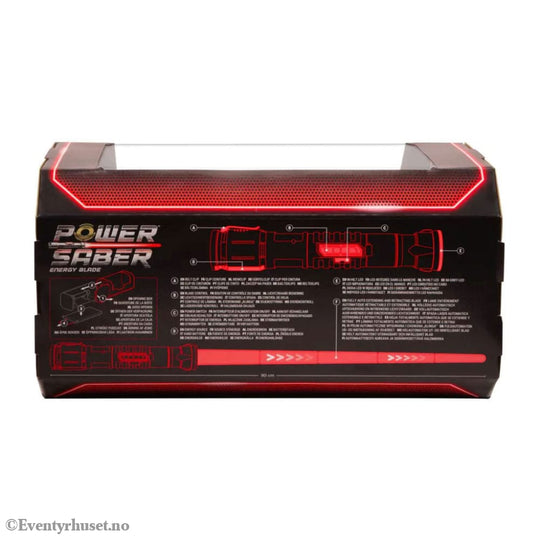 Roleplay Replica LED-Power-Saber Red 90 cm Toys