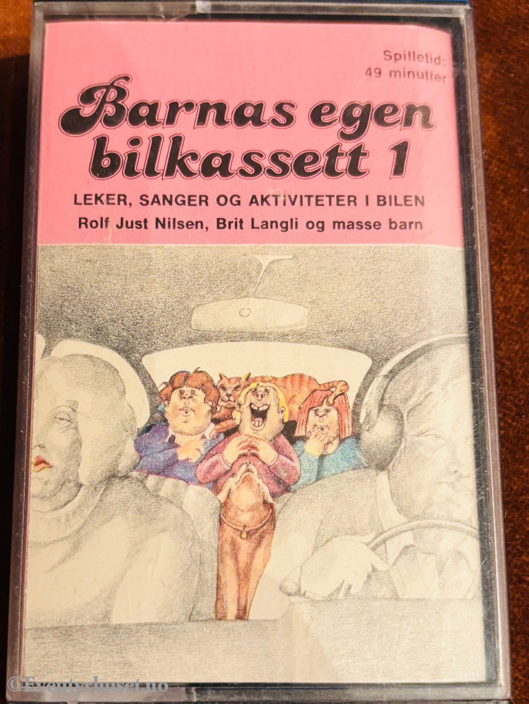 Rolf Just Nilsen, Brit Langli – Barnas egen bilkassett 1. Kassett.