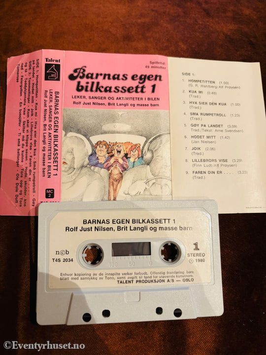 Rolf Just Nilsen, Brit Langli – Barnas egen bilkassett 1. Kassett.