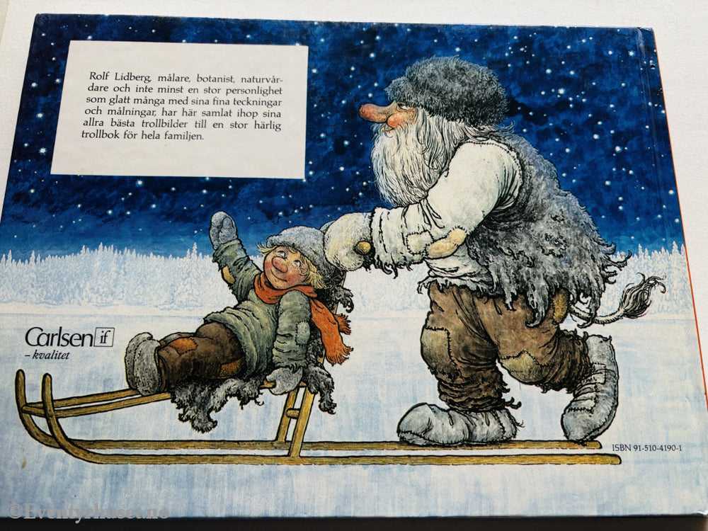 Rolf Lidberg. Trollboken. 1983. Barnebok.