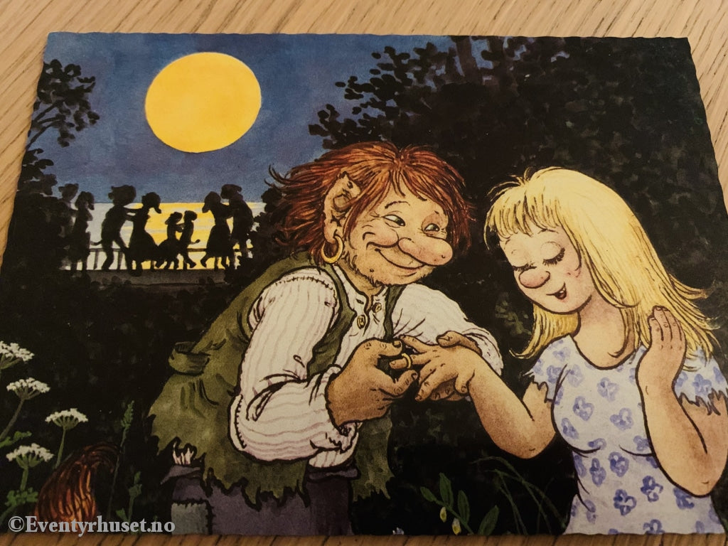 Rolf Lindberg. 88. Troll-Forlovelse. Postkort (Ubrukt).
