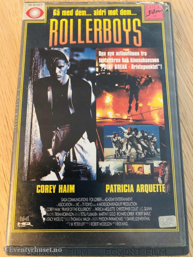 Rollerboys. 1990. Vhs Big Box.