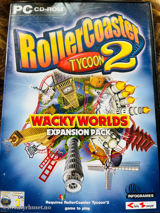 Rollercoaster Tycoon 2 Wacky Worlds. Pc Spill. Spill