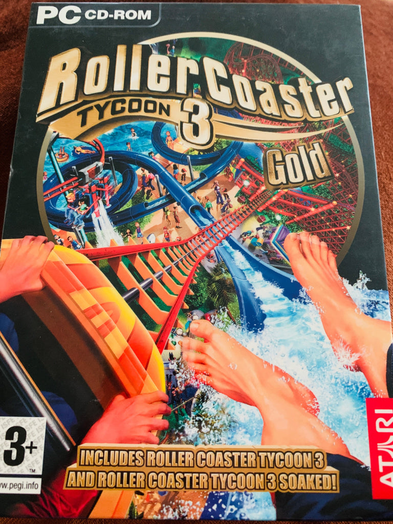 RollerCoaster Tycoon 3 – Gold. PC spill.