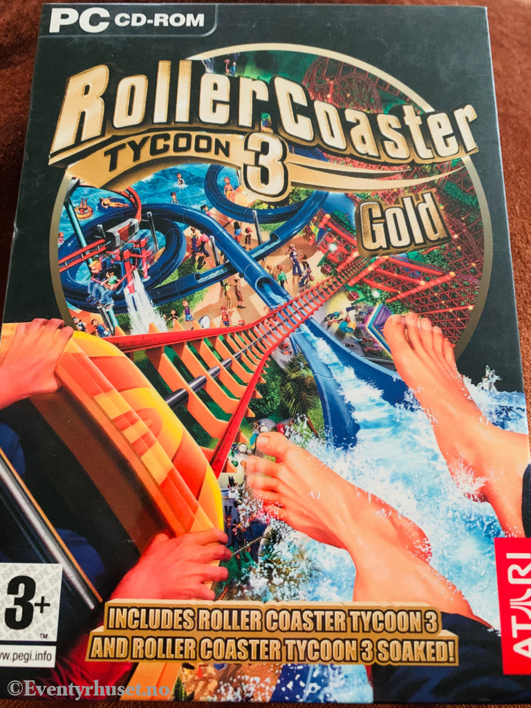 RollerCoaster Tycoon 3 – Gold. PC spill.