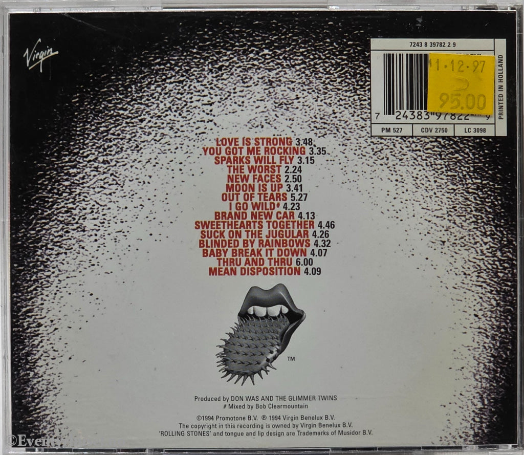 Rolling Stones, 1994, Voodoo Lounge. Musikk-CD.