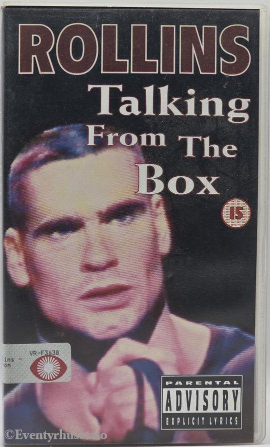 Rollins: Talking From The Box (1992). VHS.