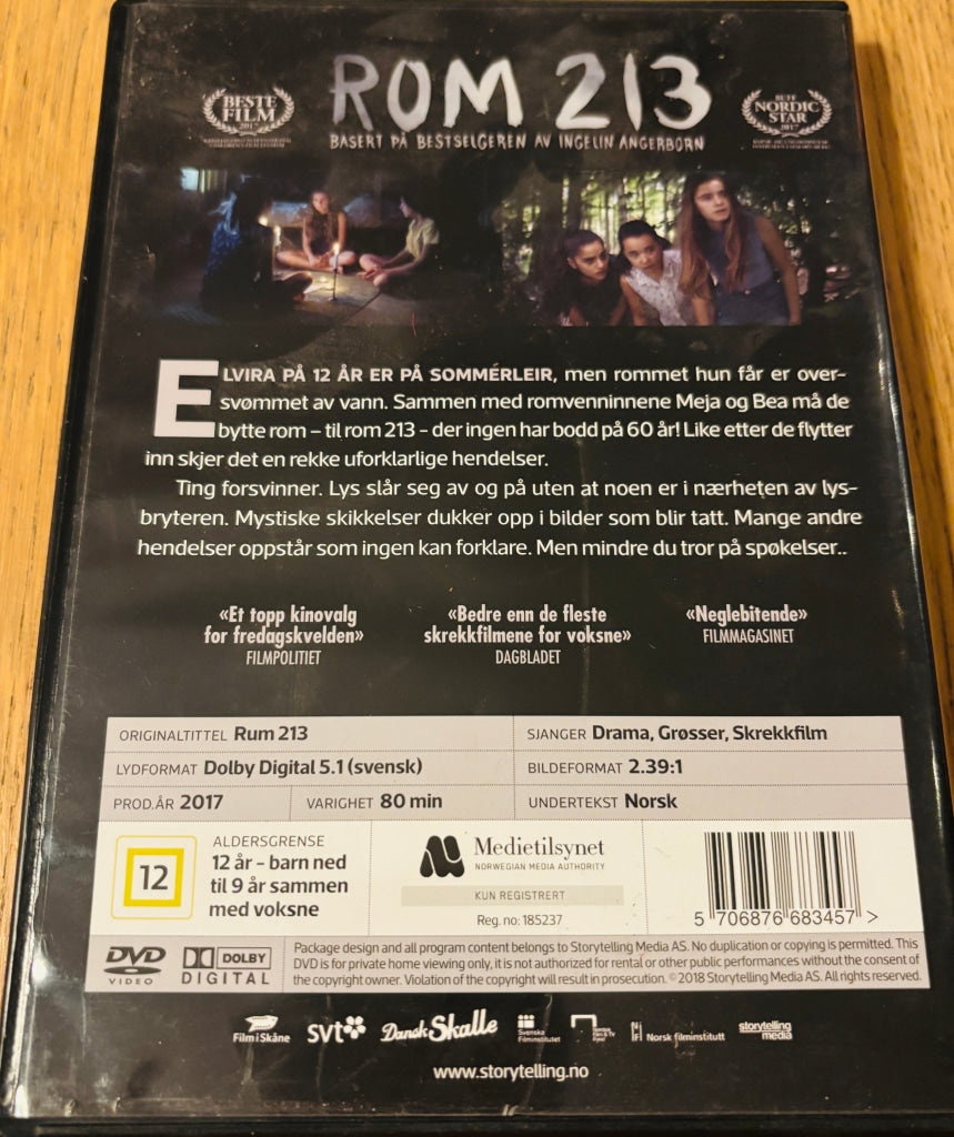 Rom 213. DVD.