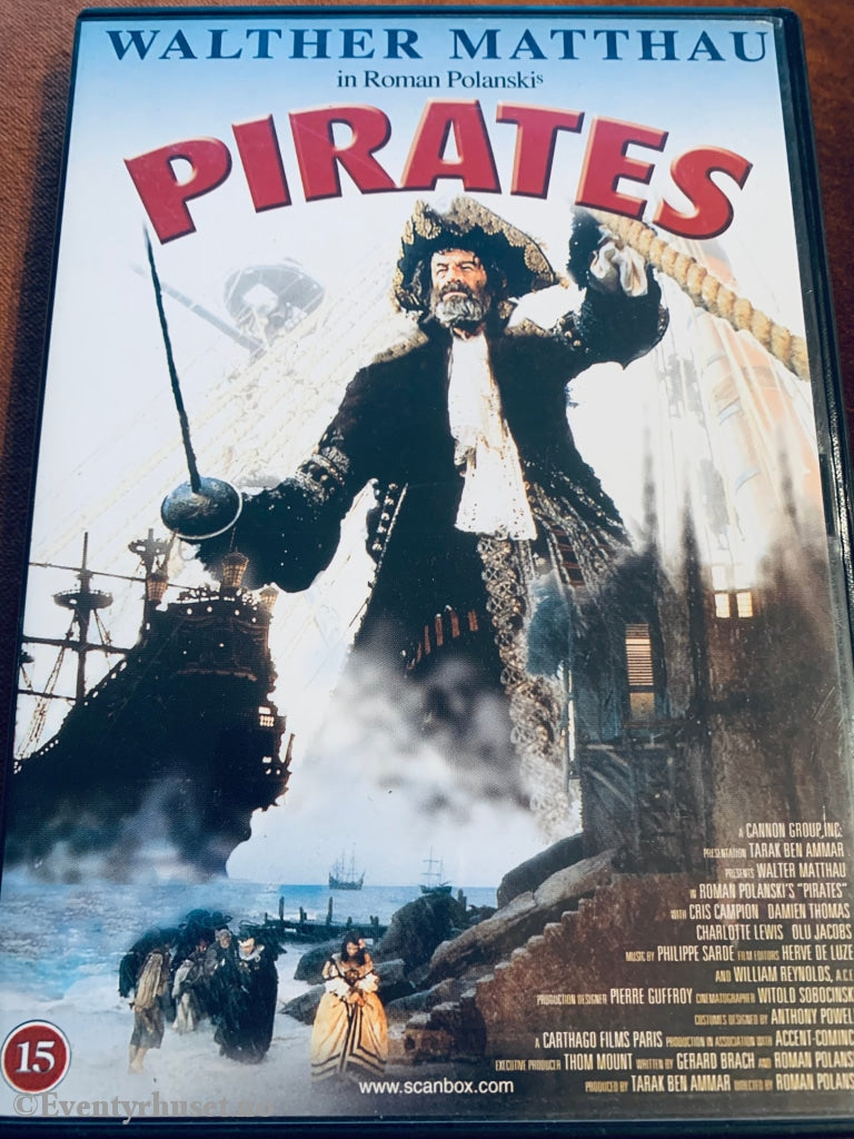 Roman Polanski´s Pirates. 1986. Dvd. Dvd