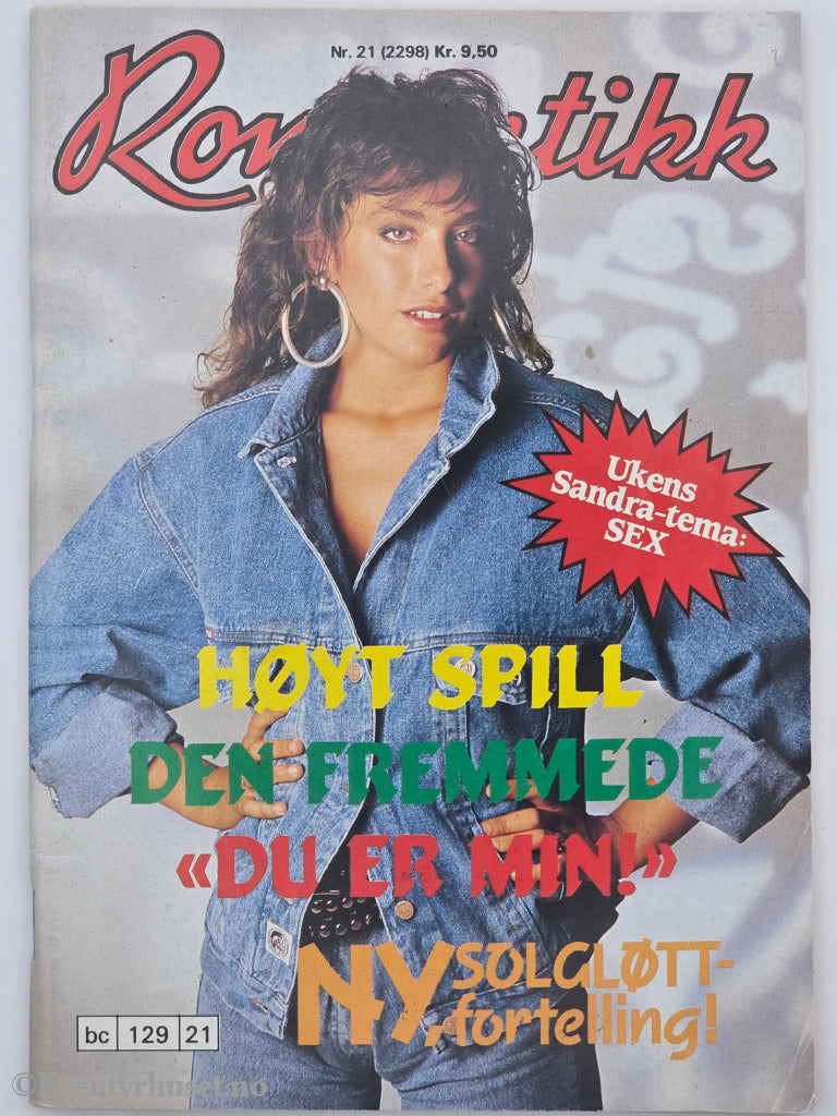 Romantikk. Nr. 21 1989. Høyt spill. Hefte.