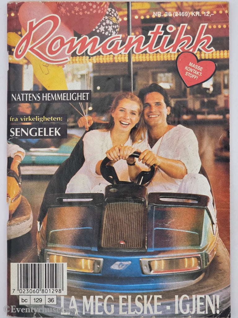 Romantikk. Nr. 36 - 1989. Nattens hemmelighet. Hefte.