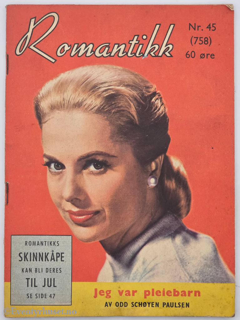 Romantikk. Nr. 45 1959. Jeg var pleiebarn. Hefte.
