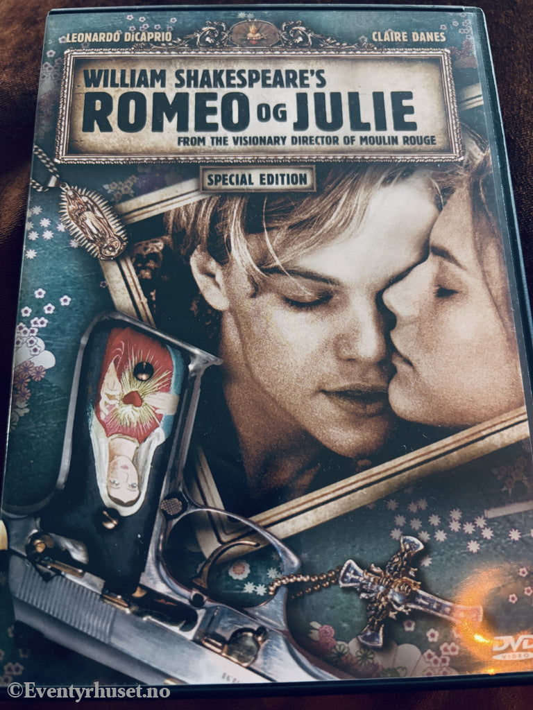 Romeo + Juliet (1996). DVD.