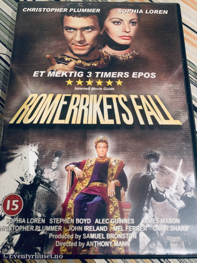 Romerrikets Fall. 1964. Dvd. Dvd