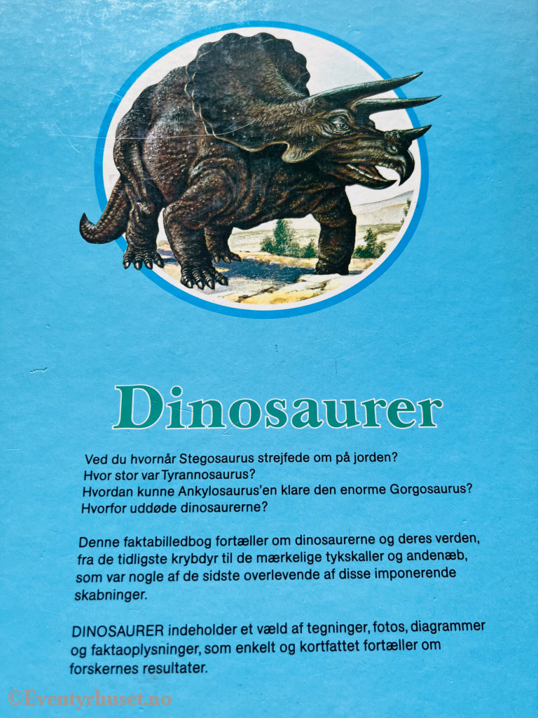 Ron Taylor. 1981/89. Dinosaurer. Fortelling